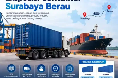 Ekspedisi Container Surabaya Berau