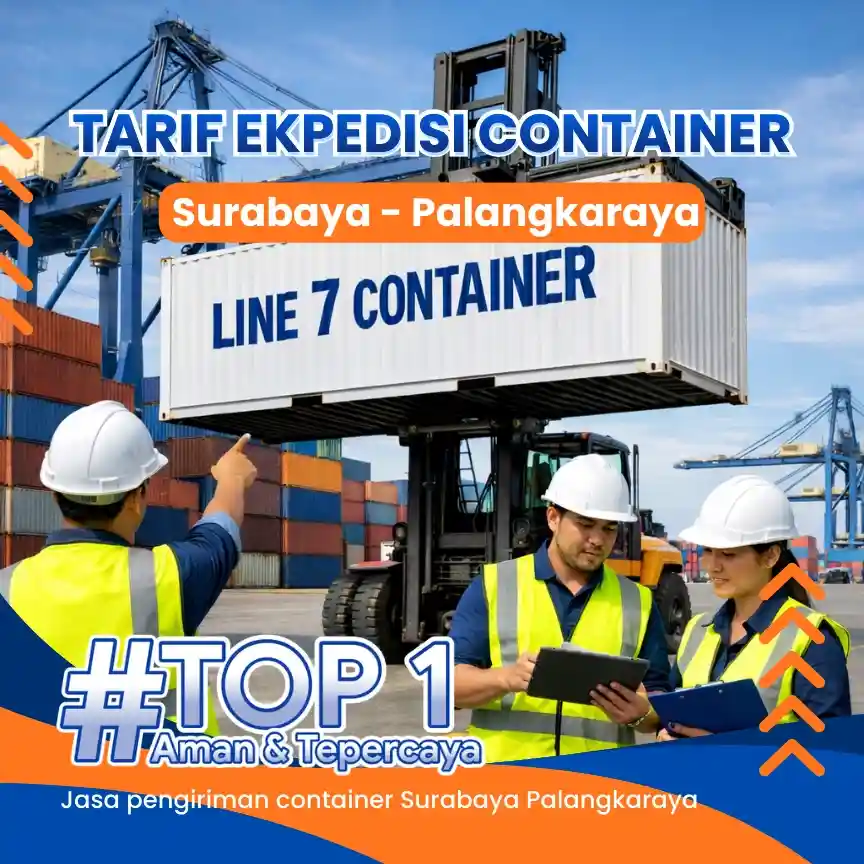 Ekspedisi Container Surabaya Palangkaraya