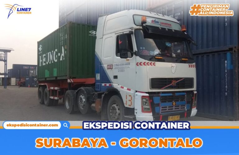 Ekspedisi Container Surabaya Gorontalo