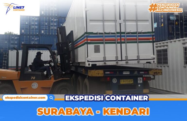 Ekspedisi Container Surabaya Kendari