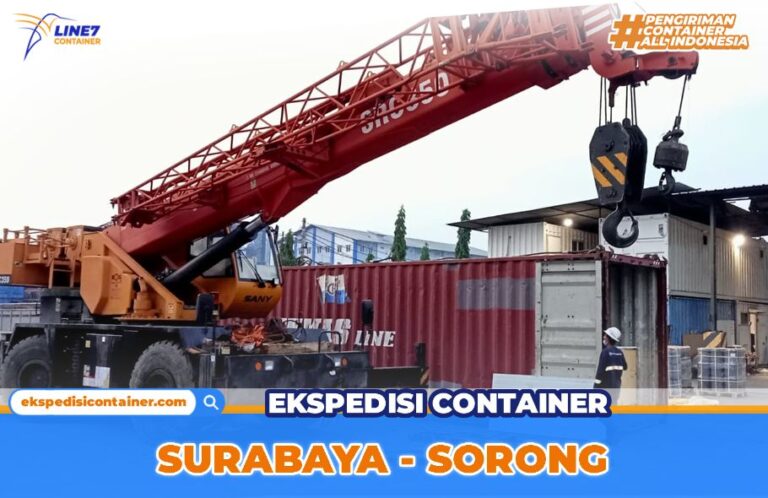 Ekspedisi Container Surabaya Sorong