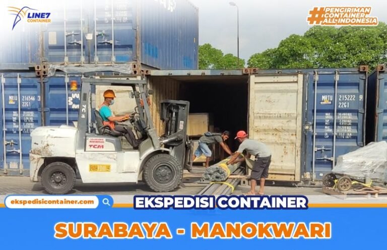 Ekspedisi Container Surabaya Manokwari