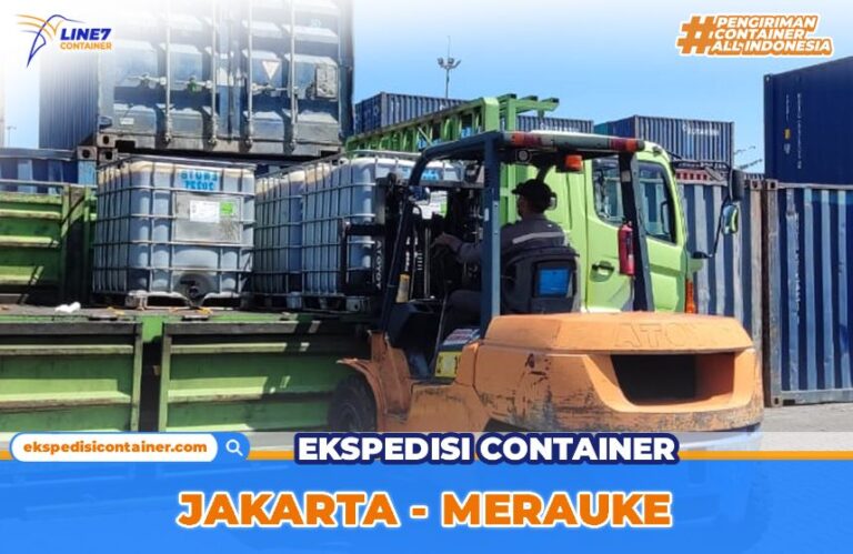tarif pengiriman container jakarta merauke