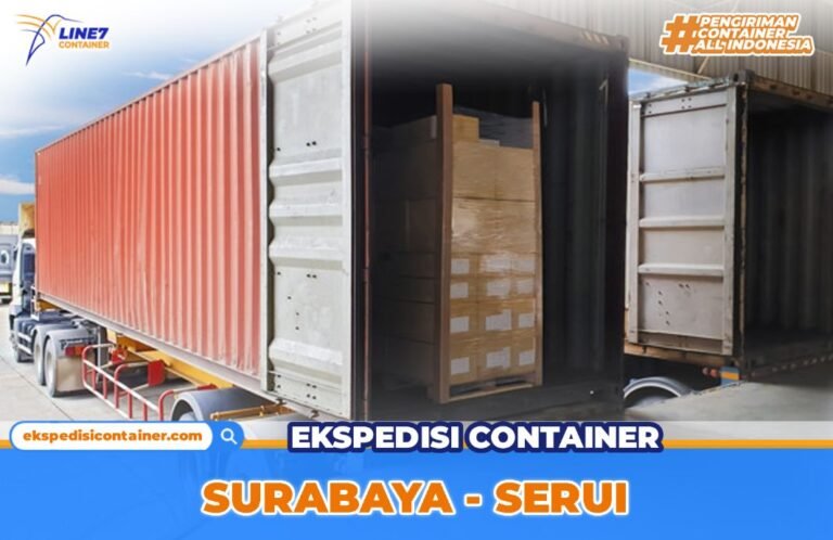 Ekspedisi Container Surabaya Serui