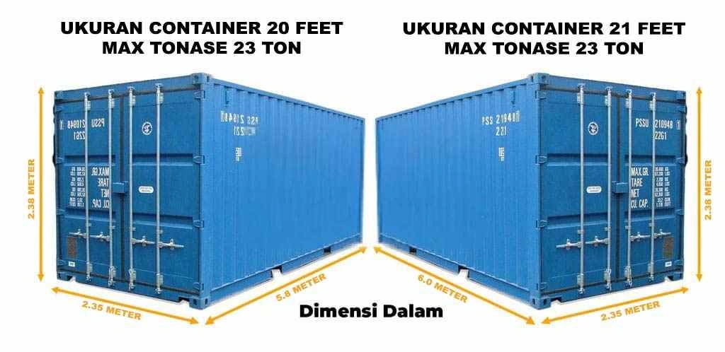 Tarif Pengiriman Container Jakarta 20 Feet