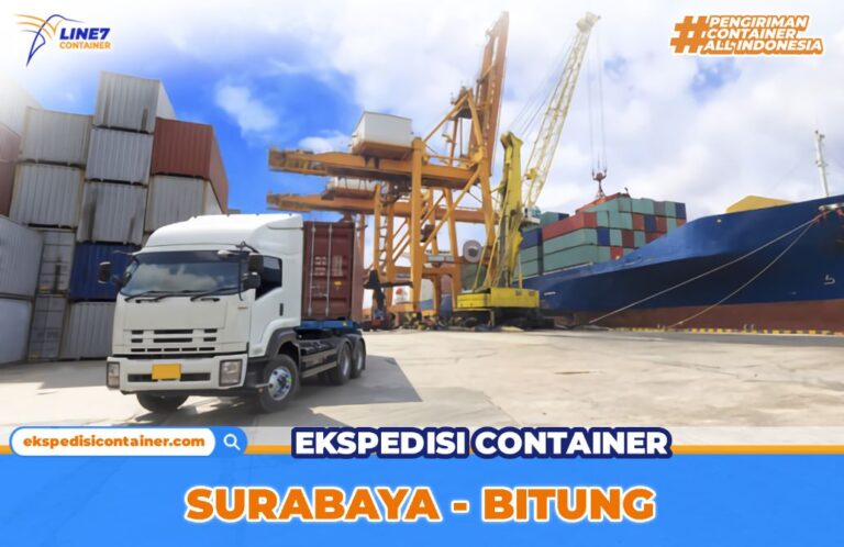 Tarif Pengiriman Container Surabaya Bitung