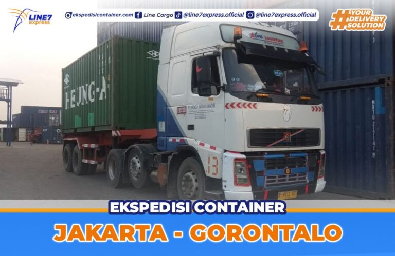 tarif pengiriman container jakarta gorontalo