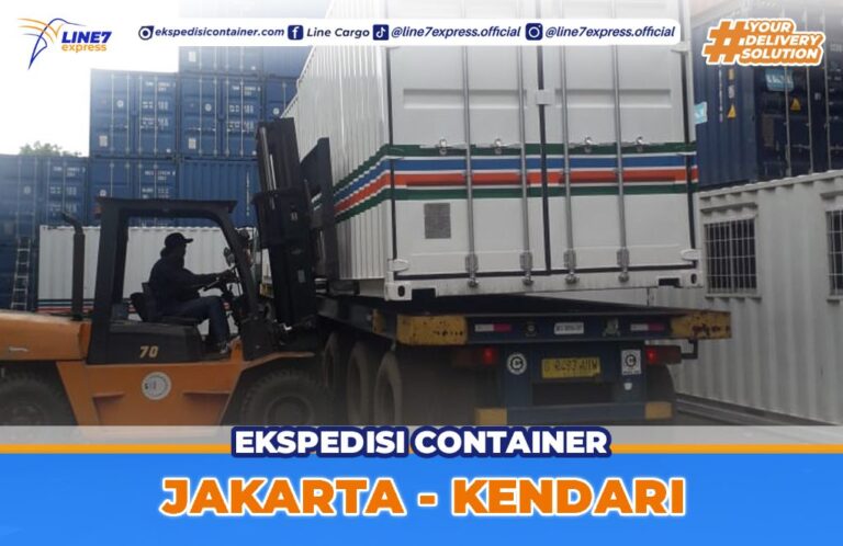 tarif pengiriman container jakarta kendari