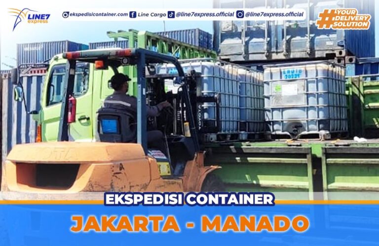 tarif pengiriman container jakarta manado