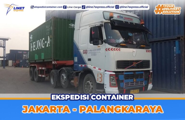 tarif pengiriman container jakarta palangkaraya