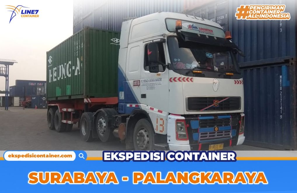 Jasa Kirim Container Surabaya Palangkaraya