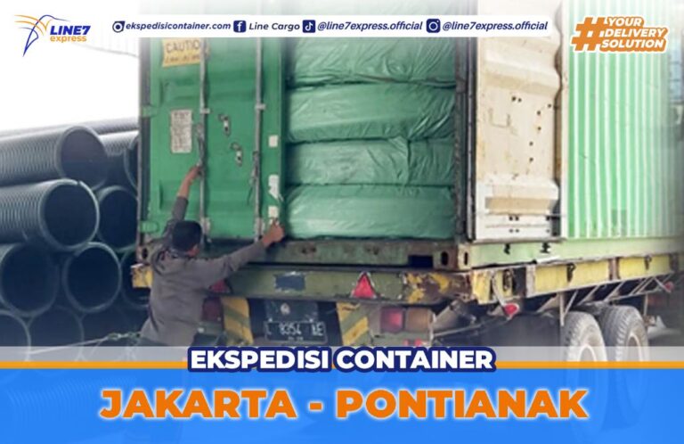 Tarif pengiriman Container jakarta pontianak
