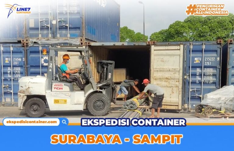 Tarif Pengiriman Container Surabaya Sampit Murah