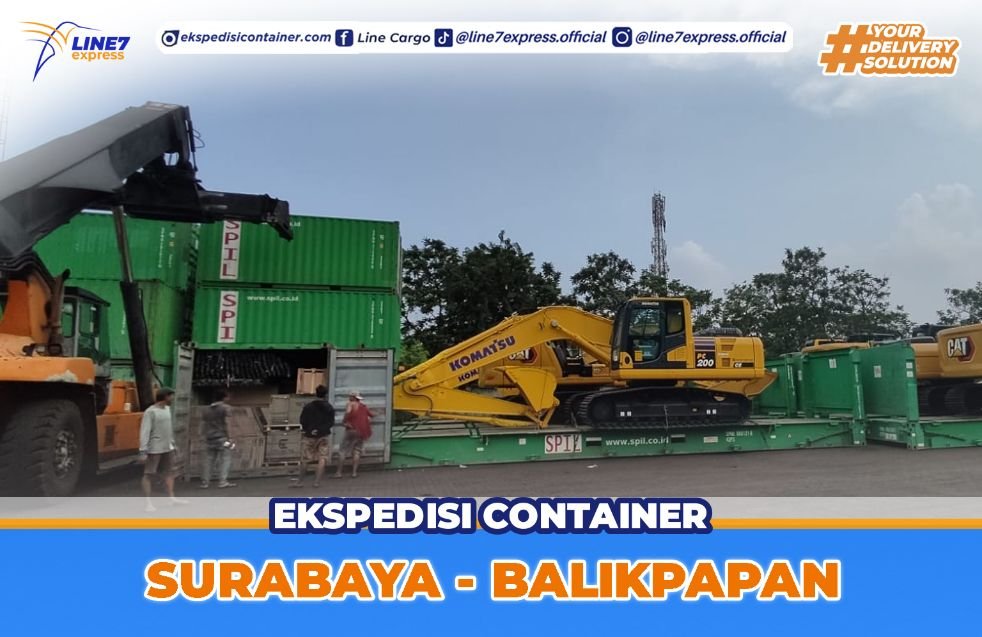 Jasa Kirim Container Surabaya Balikpapan