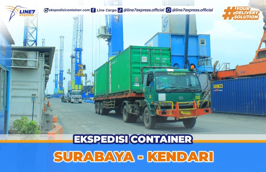Jasa Pengiriman Container Surabaya Kendari