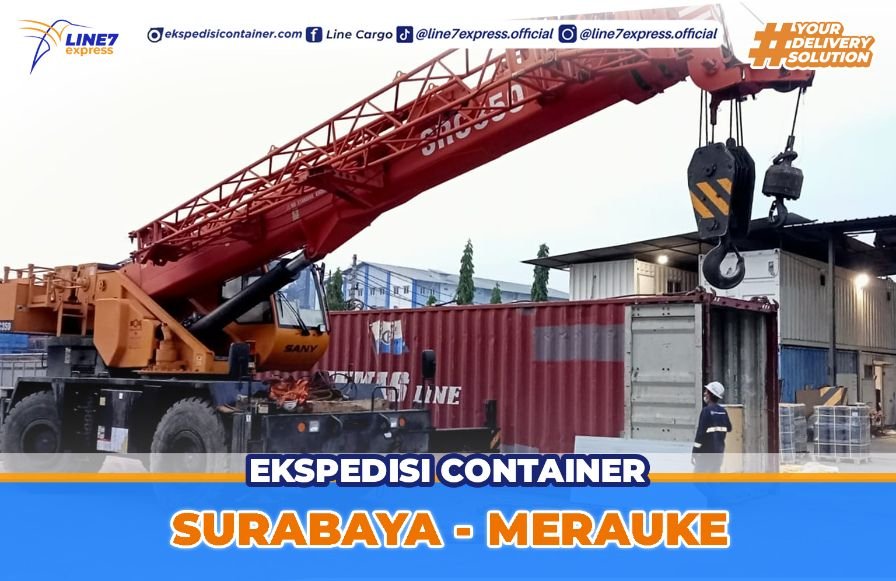 Jasa Pengiriman Container Surabaya Merauke