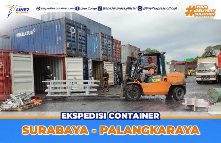 Harga Pengiriman Container Surabaya Palangkaraya
