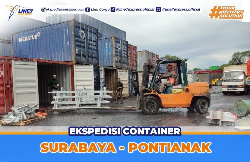 Harga Kirim Container Surabaya Pontianak