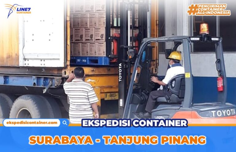 Tarif Pengiriman Container Surabaya Tanjung Pinang