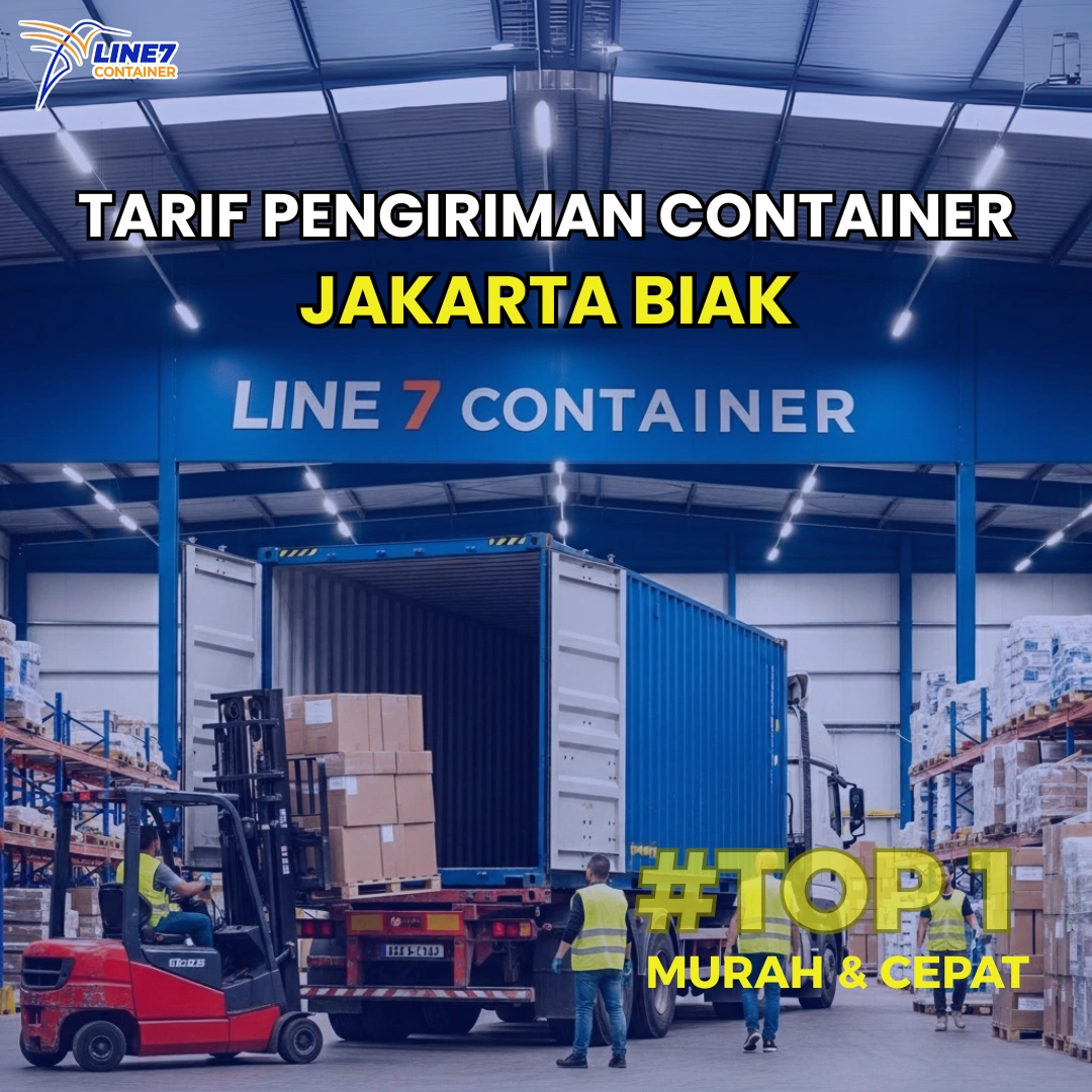 Tarif Pengiriman Container Jakarta Biak