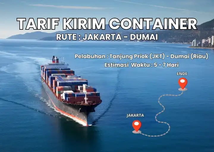 Tarif Pengiriman Container Jakarta Dumai