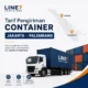 Tarif Pengiriman Container Jakarta Palembang 80x80