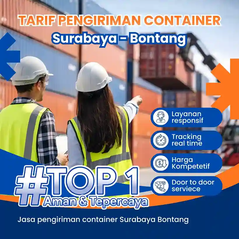Tarif Pengiriman Container Surabaya Bontang
