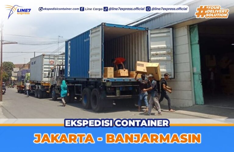 Harga Pengiriman Container Jakarta Banjarmasin