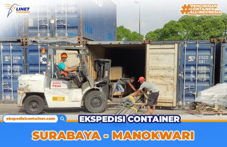Tarif Pengiriman Container Surabaya Manokwari