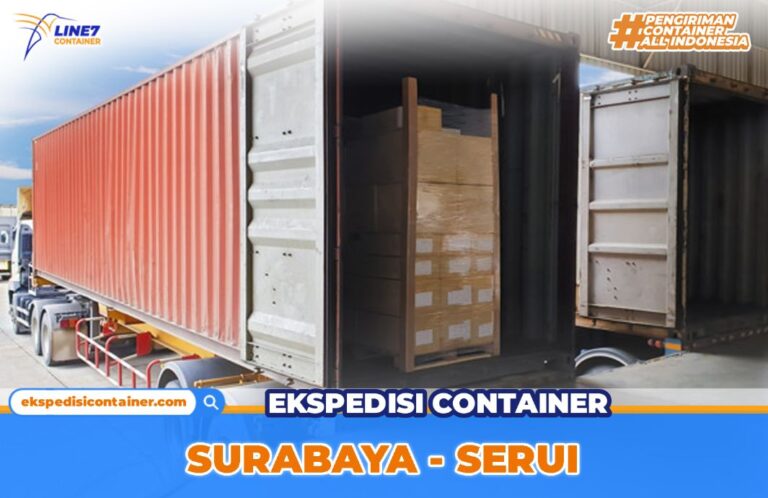 Tarif Pengiriman Container Surabaya Serui