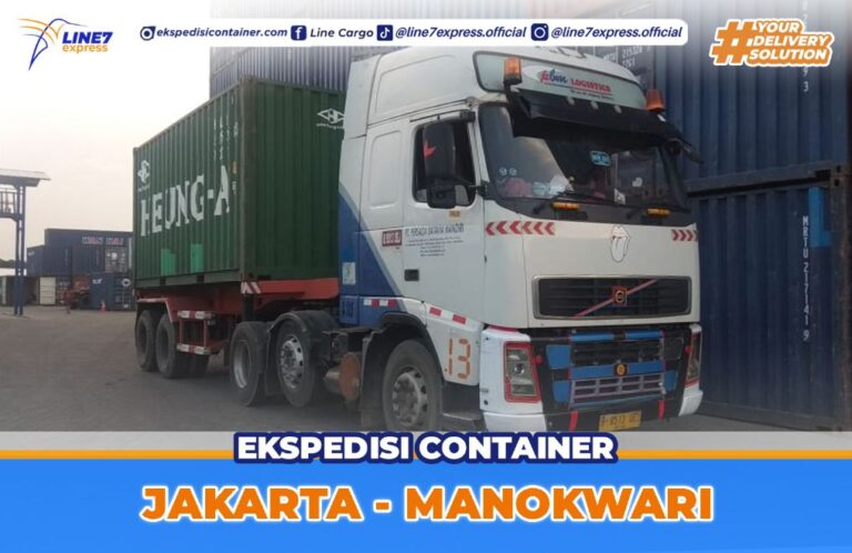 Jasa Pengiriman Container Jakarta Manokwari