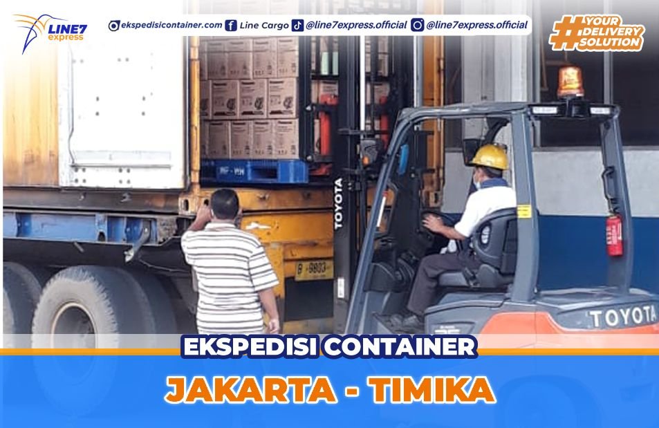 Jasa Pengiriman Container Jakarta Timika
