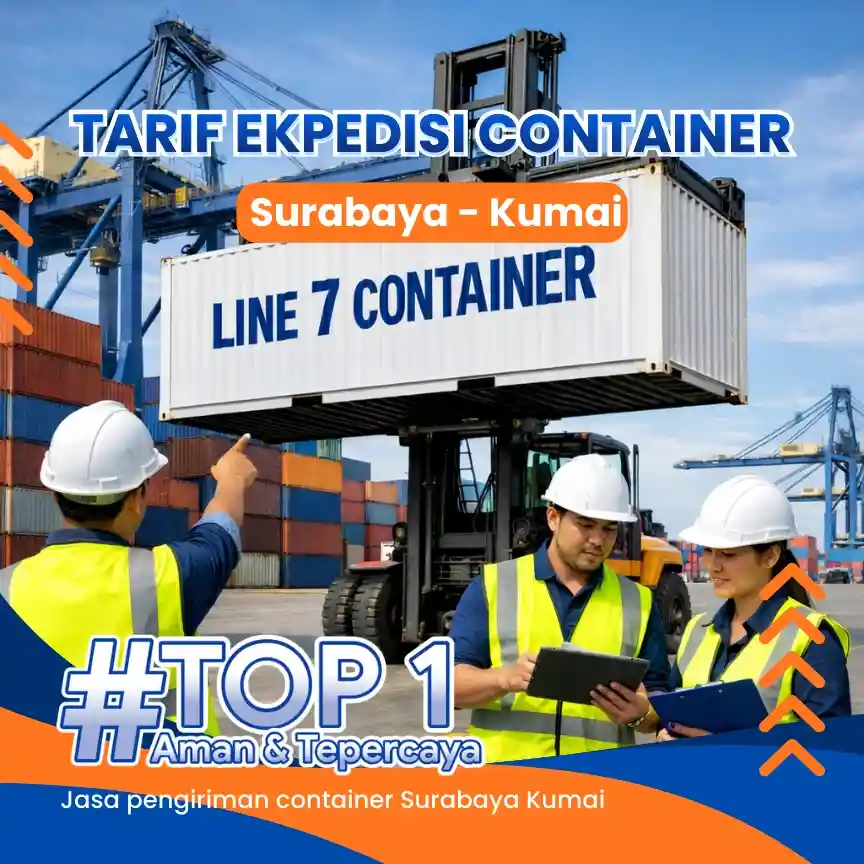 Ekspedisi Container Surabaya Kumai