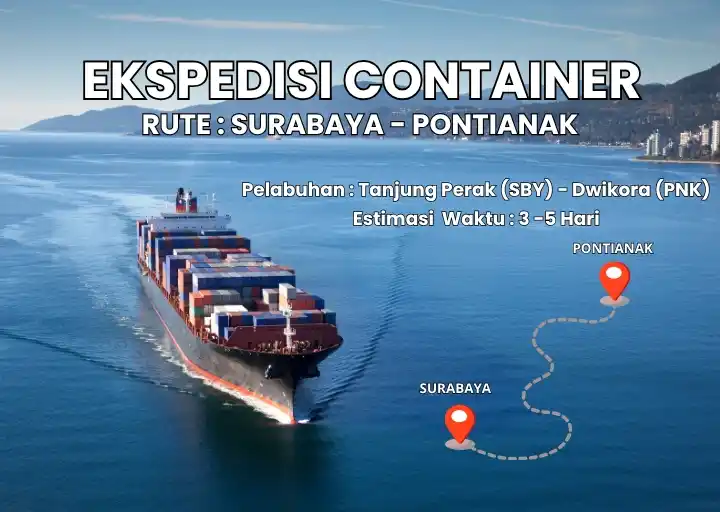 Line7 Container - Ekspedisi Container Surabaya Pontianak 1