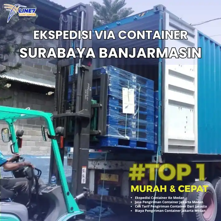 Ekspedisi Via Container Surabaya Banjarmasin