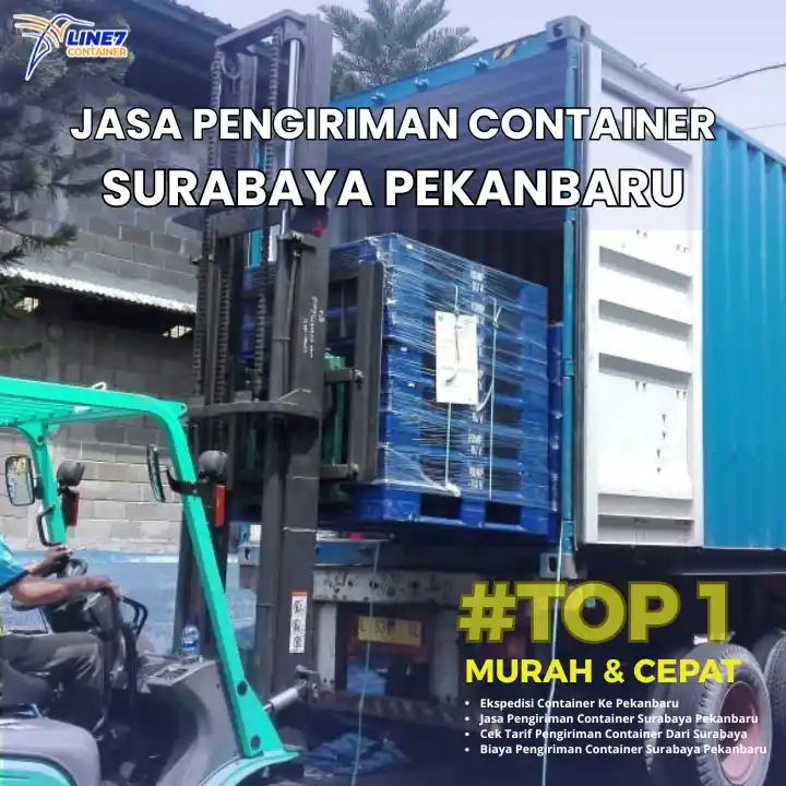 Jasa Pengiriman Container Surabaya Pekanbaru