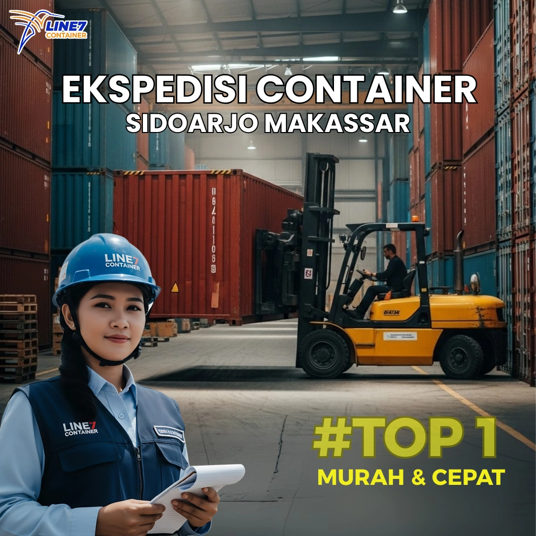 Ekspedisi Container Sidoarjo Makassar