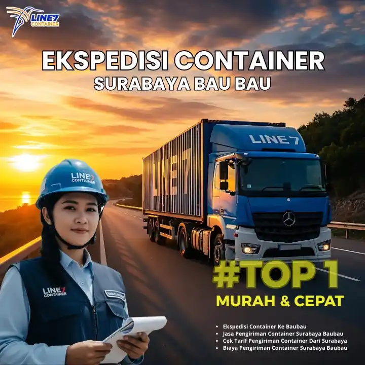 Ekspedisi Container Surabaya Baubau