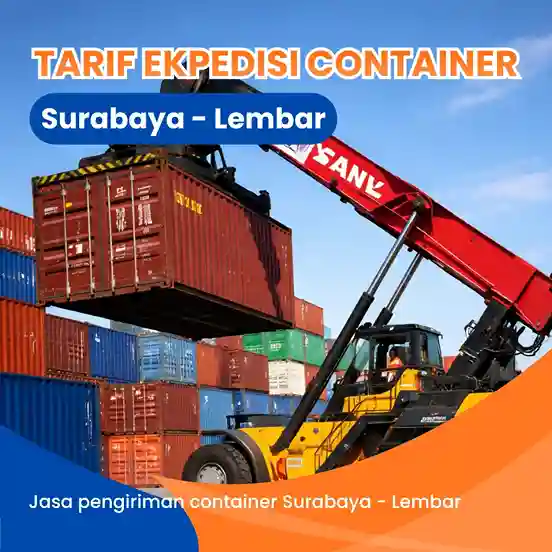 Ekspedisi Container Surabaya Lembar