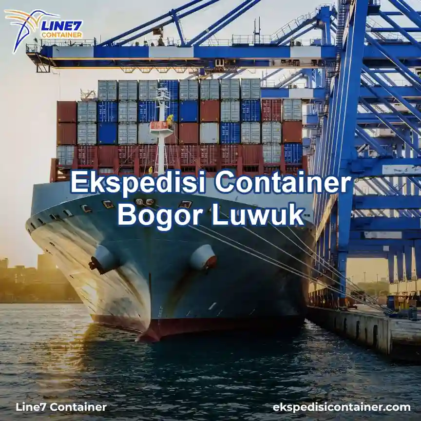 Layanan Ekspedisi Container Bogor Luwuk