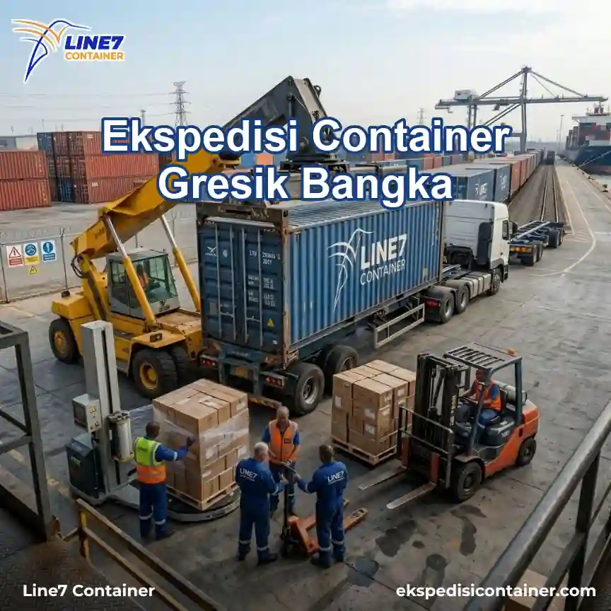 Layanan Ekspedisi Container Gresik Bangka