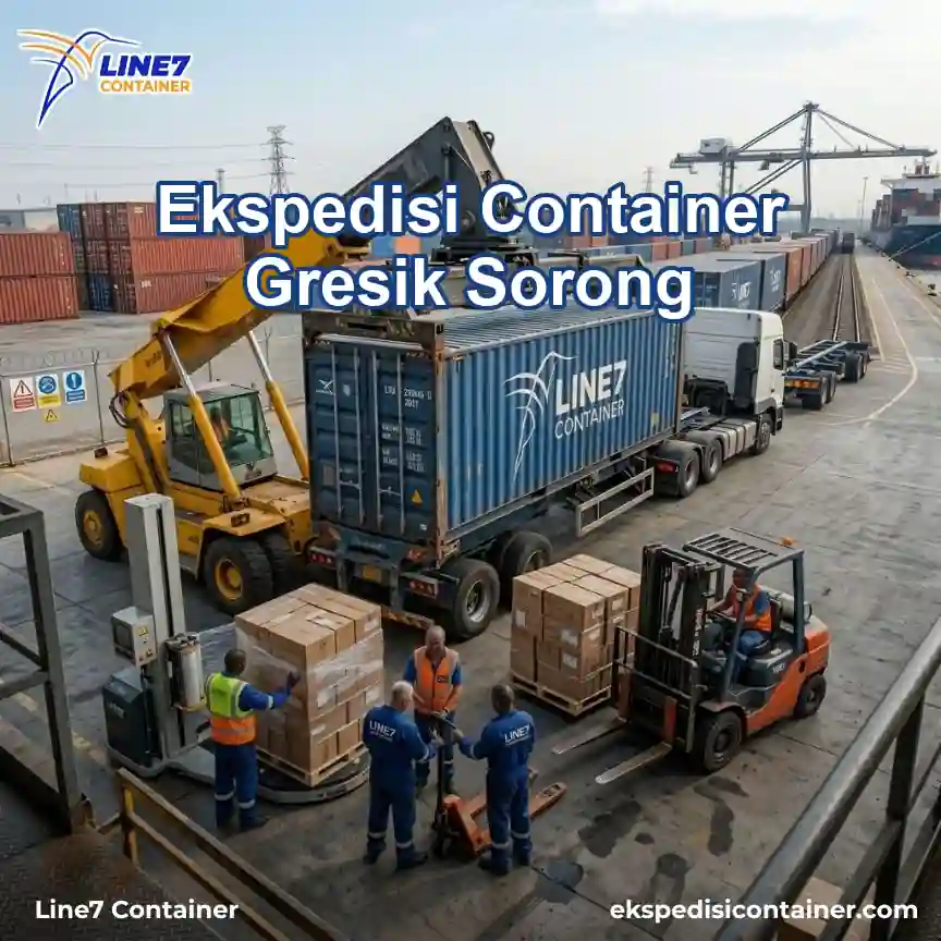 Layanan Ekspedisi Container Gresik Sorong