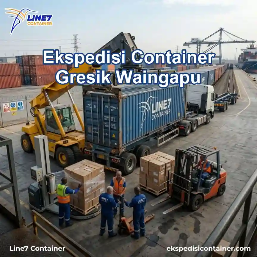 Layanan Ekspedisi Container Gresik Waingapu