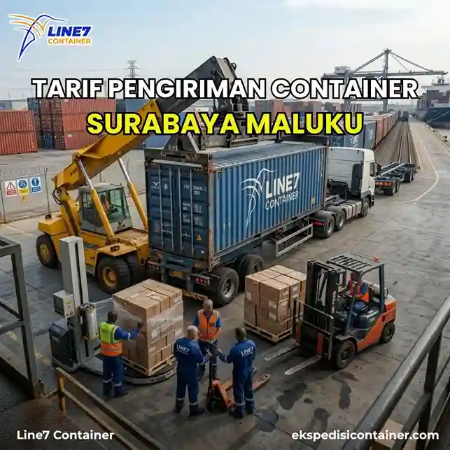 Tarif Pengiriman Container Dari Surabaya Ke Maluku 20 Feet & 40 Feet