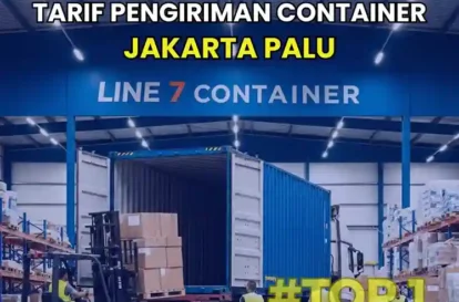 Tarif Pengiriman Container Jakarta Palu