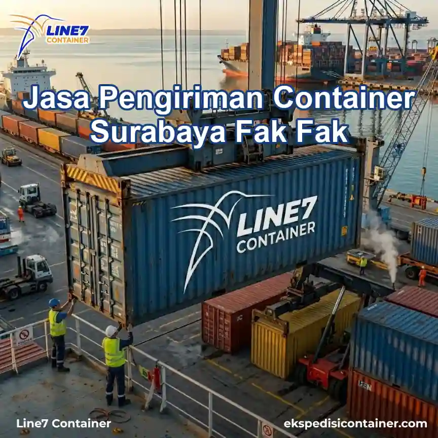 Layanan Jasa Pengiriman Container Surabaya Fak Fak