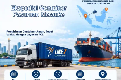Layanan Ekspedisi Container Pasuruan Merauke